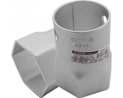 Ключ трубчатый THORVIK BS6P85 ступичный шестигранный, 85 мм