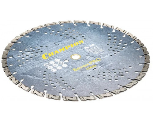 Алмазный диск для резки бетона CHAMPION HeavyCut PRO 350 (ж/б, железо) C1602