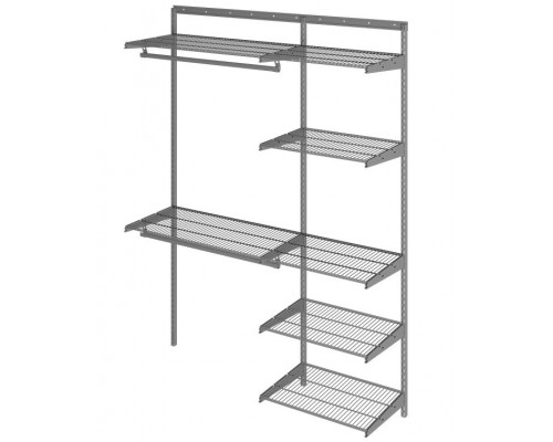 Гардеробная система ПРАКТИК HOME OptimaG150 графит S70299917515