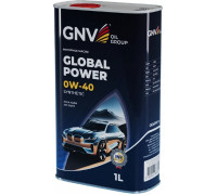 Масло моторное GNV Global Power 0W40 Synthetic 1 л (металл. канистра) GGP1M11064010130040001