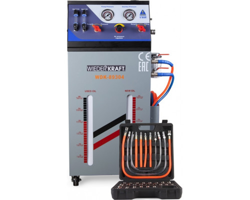 Маслосборная установка WiederKraft WDK-89304 пневматическая для замены АКПП