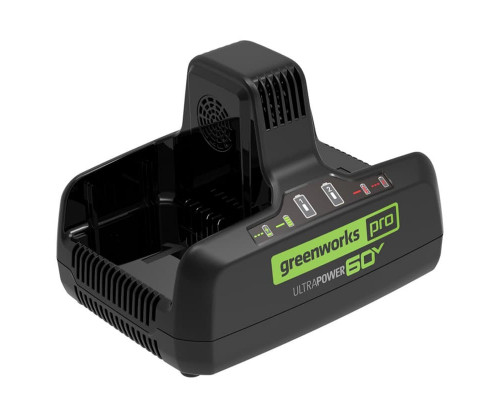 Зарядное устройство для аккумуляторов GREENWORKS 60.0V быстрое для двух аккумуляторов 2954407