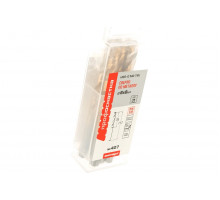 Сверло по металлу Профоснастка №407 Эксперт D 8 мм HSS M2 TIN (6542)/135° din 338 (уп8шт) 30202087