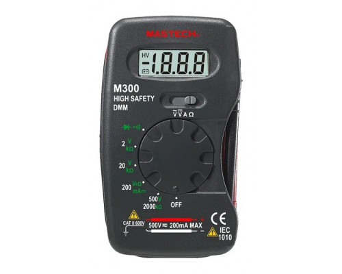 Мультиметр цифровой MASTECH M300 с прозвонкой 13-2006