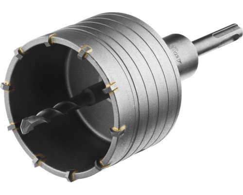 Коронка буровая SDS-plus STAYER ProHAMMER по бетону с державкой d= 80 мм, 29190-80_z01