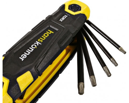 Набор ключей TORX HANSKONNER HK1045-04-8T S2 8 шт. T9-T40 в кейсе
