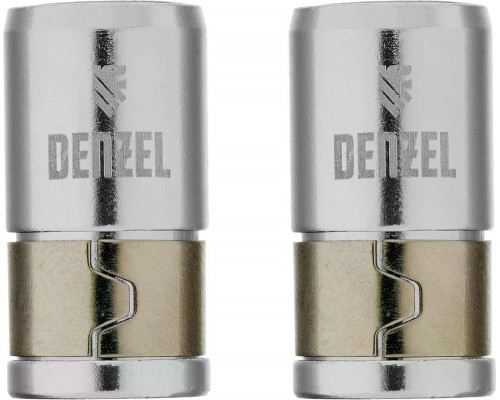 Магнитная насадка Denzel 11738 для бит, для круглых бит, 2 шт.