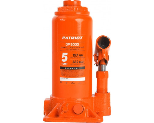 Домкрат бутылочный PATRIOT DB 5000