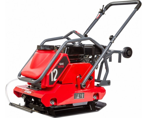 Виброплита AYGER AVP-100L бензиновая с двигателем Loncin