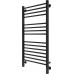 Полотенцесушитель ROYAL THERMO Stato black П15 500х1000 электро (встроен. диммер) НС-1433974