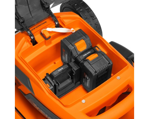 Газонокосилка аккумуляторная самоходная DAEWOO DLM 5042Li-S SET