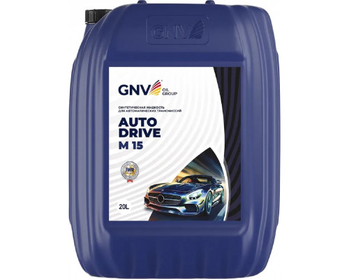 Масло трансмиссионное GNV Auto Drive M 15 20 л GADM115012610012130020