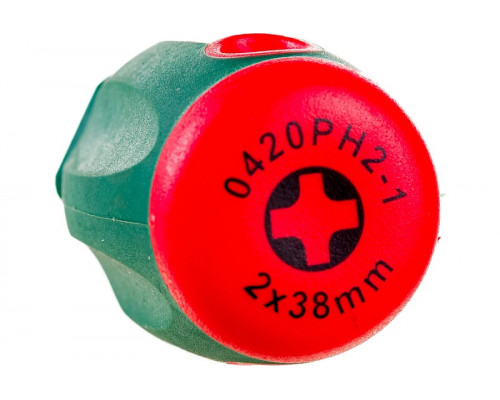 Отвертка крестовая HANS 0420PH2-1 Phillips PH 2*38 мм