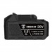 Аккумуляторная батарея DEKO 20V 5.0Ah Li-ion CORE R-UNV 083-1016
