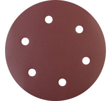 Круг шлифовальный на липучке PATRIOT VELCRO 225 мм 6 отв. P240 (10шт) 820010136