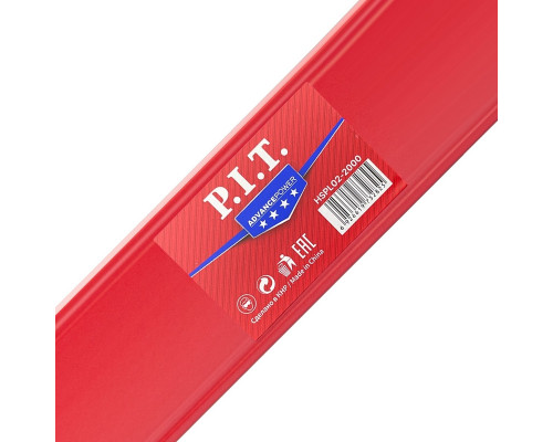 Уровень строительный P.I.T. HSPL02-2000 ADVANCE пузырьковый магнитный 2000 мм