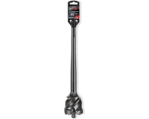 Бур проломный SDS-Max METALLICA Ultra 80х400/260 мм по бетону 906606