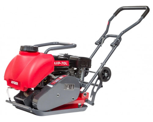 Виброплита AYGER AVP-70L бензиновая с двигателем Loncin