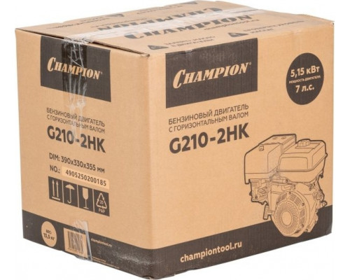 Бензиновый двигатель Champion G210-2HK