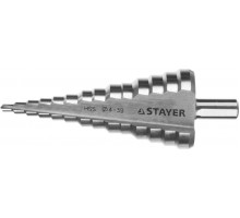 Сверло ступенчатое по металлу STAYER Pro-Max 4-39мм, 14 ступеней 29661-4-39-14