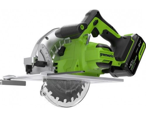 Пила циркулярная аккумуляторная GREENWORKS GD24CS 24V, АКБ 4Ач и ЗУ 1500907CUB