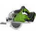 Пила циркулярная аккумуляторная GREENWORKS GD24CS 24V, АКБ 4Ач и ЗУ 1500907CUB
