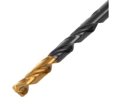Сверло по металлу Denzel HSS-Tin, Golden Tip 4,2 мм, 10 шт 717210