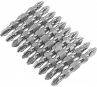 Набор бит GROSS 11217 PH2-PZ2х45 мм, двусторонние, 10 шт.