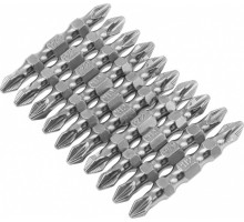 Набор бит GROSS 11217 PH2-PZ2х45 мм, двусторонние, 10 шт.