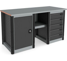 Верстак слесарный двухтумбовый ПРАКТИК MTS 160.PM5/PM1.000 profi m №606 К30499754641
