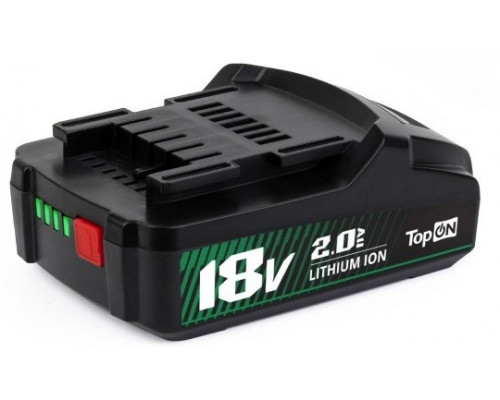 Аккумулятор TopON для Metabo Li-Ion 18В 2.0Ah TOP-MET-18-2.0