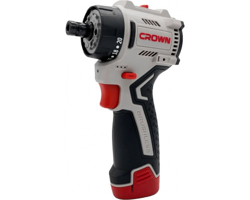 Дрель-шуруповерт аккумуляторная Crown CT21129HQX-2 BMC