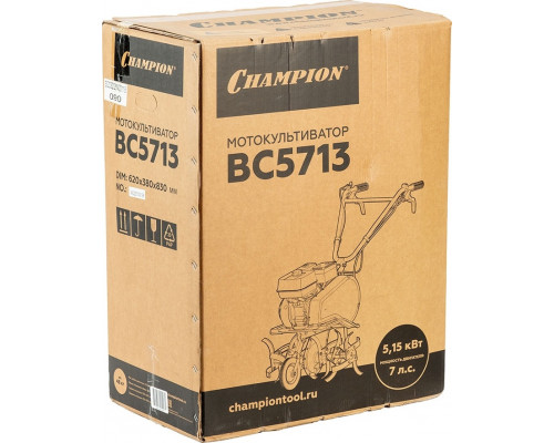 Мотокультиватор CHAMPION ВC5713 BC5713