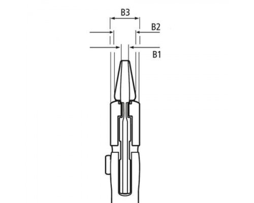 Клещи переставные KNIPEX 8605180SB 180 мм KN-8605180SB