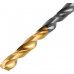 Сверло по металлу Denzel HSS-Tin, Golden Tip 3 мм, 10 шт 717205