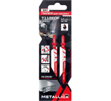 Пилки по металлу METALLICA 909744 д/лобзика Ultra t118eof, 82/56мм шаг 1,4мм