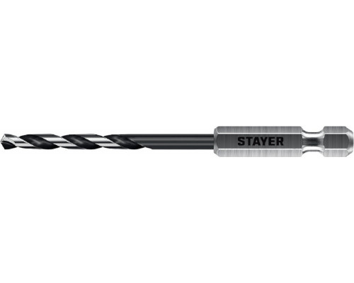 Сверло по металлу STAYER НЕХ-1/4