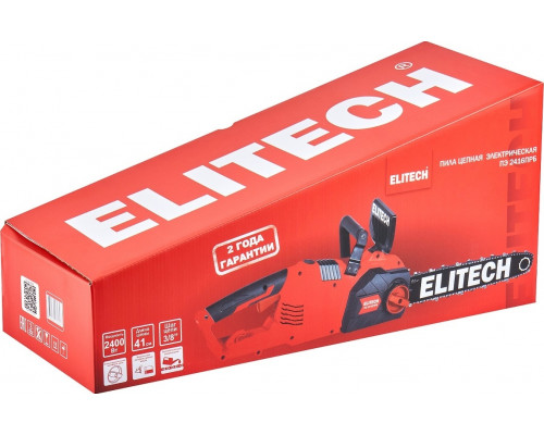 Электропила цепная ELITECH ПЭ 2416ПРБ