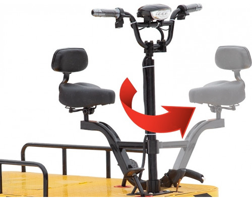 Тележка платформенная RUTRIKE СКЛАД 1500 NEW аккумуляторная 024713
