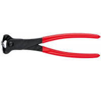 Кусачки KNIPEX KN-6801200SB торцевые, 200 мм, обливные ручки
