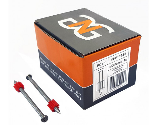 Дюбель-гвоздь монтажный GNG GNP8-70-BT (уп.100 шт.) GNP870BT