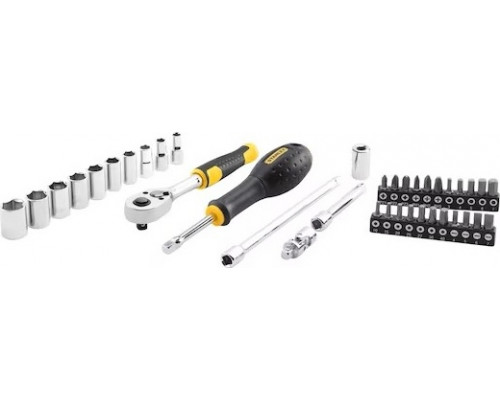 Набор головок 1/4 дюйма STANLEY STMT82828-1, 38 предметов