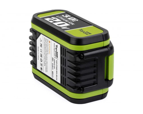 Аккумулятор TopON для Worx 20В, 3.0Ah (Li-Ion) TOP-PTGD-WX-20-3.0