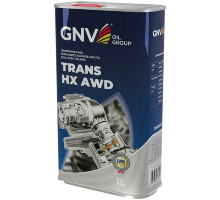 Масло трансмиссионное GNV Trans HX AWD Haldex 1 л (металл. канистра) GTHA10850201111AWDS001