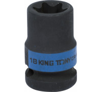 Ударная торцевая головка TORX Е-стандарт KING TONY 457518М E18 457518M