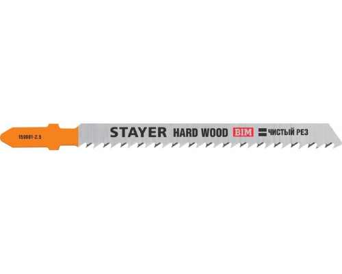 Пилки по дереву STAYER T101BF bi-metal, 75мм, 2шт. 159901-2.5_z02