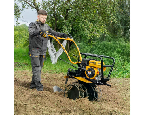 Мотоблок Denzel DPT-670S-PRO 7 л.с. с ременным сцеплением