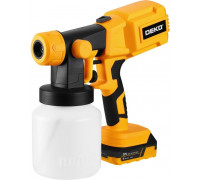 Краскопульт аккумуляторный DEKO SG20DK 20В, 1x3.0 Ач 083-1133