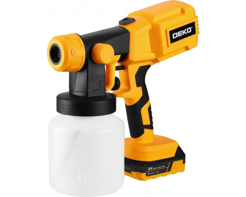 Краскопульт аккумуляторный DEKO SG20DK 20В, 1x3.0 Ач 083-1133
