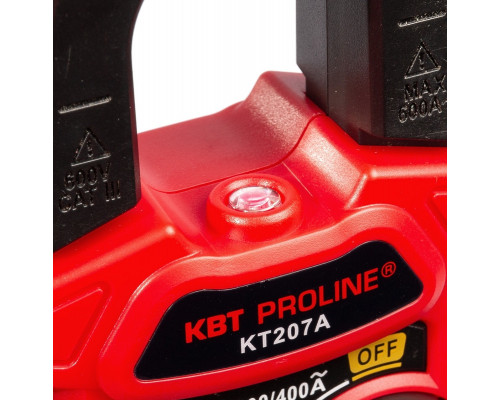 Клещи токоизмерительные КВТ KT 207A PROLINE цифровые 91919